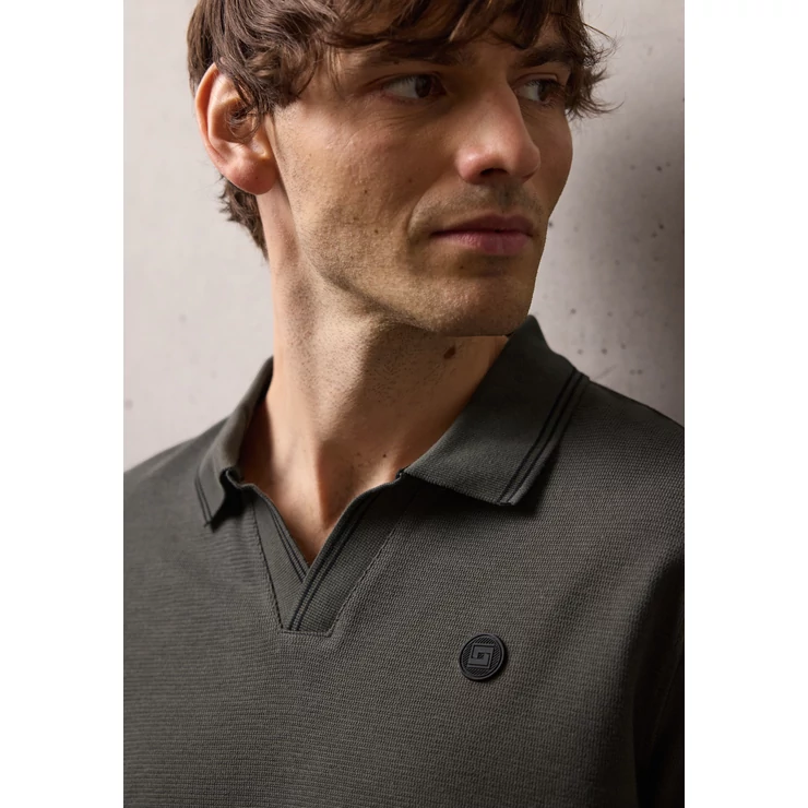 Póló - LOS open collar structured pol 2601