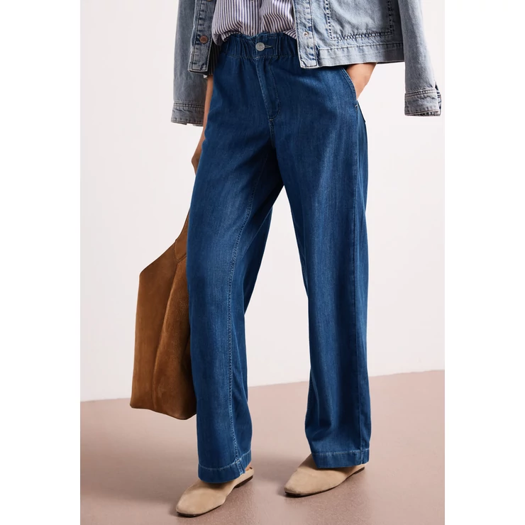Nadrág - QR Style Emee Wide Leg,hw,dark - 26FS