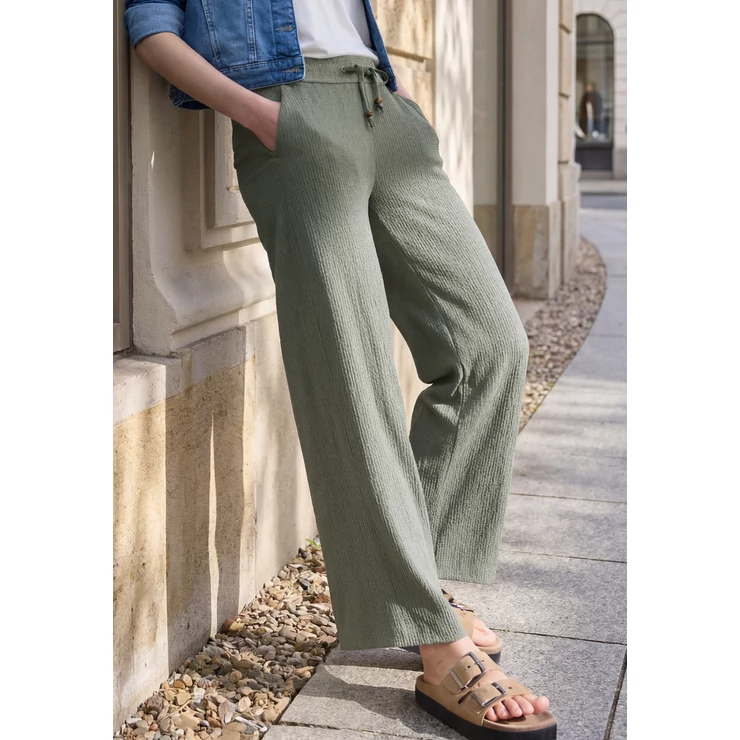 Nadrág - LTD QR_Studio_Wide Leg MW Crin - 26FS