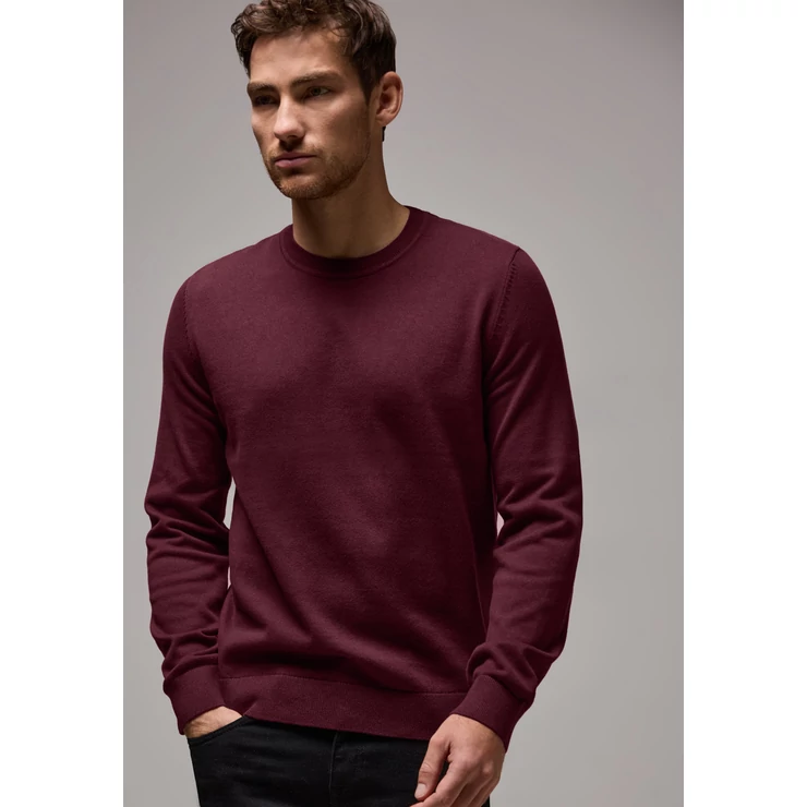 Pulóver - LOS basic crewneck knitter 2501