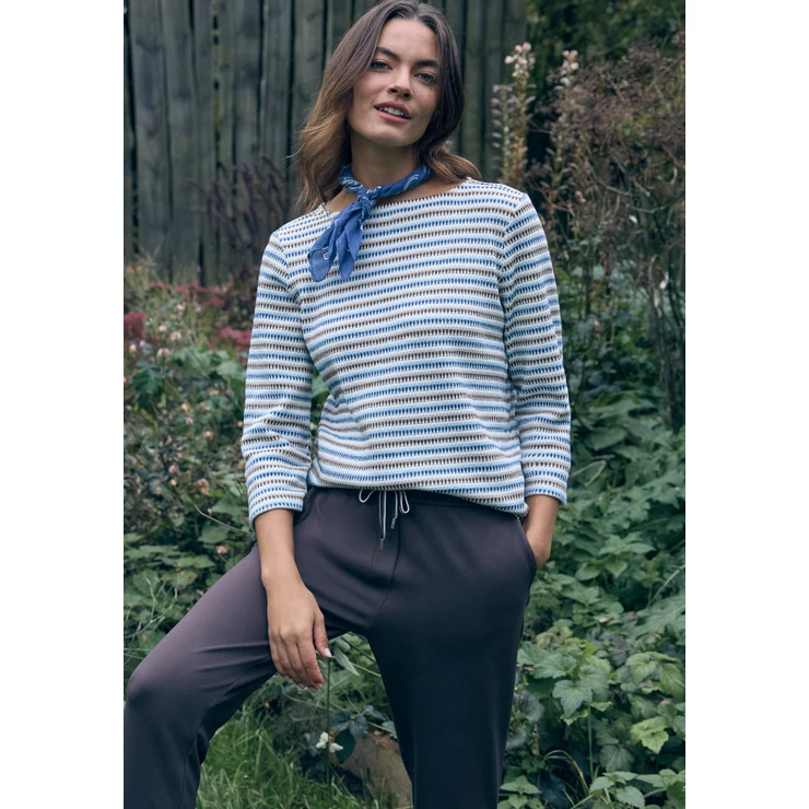 Ing - Multi Stripe Knit T-Shirt 2602