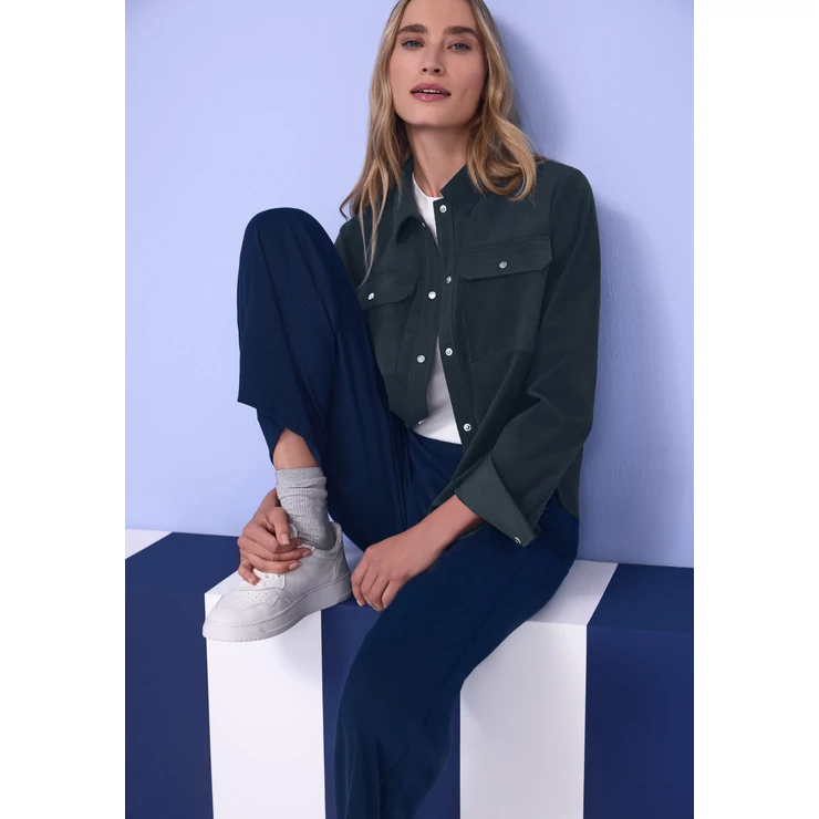 Blézer és dzseki indoor - Short Corduroy Overshirt 2602