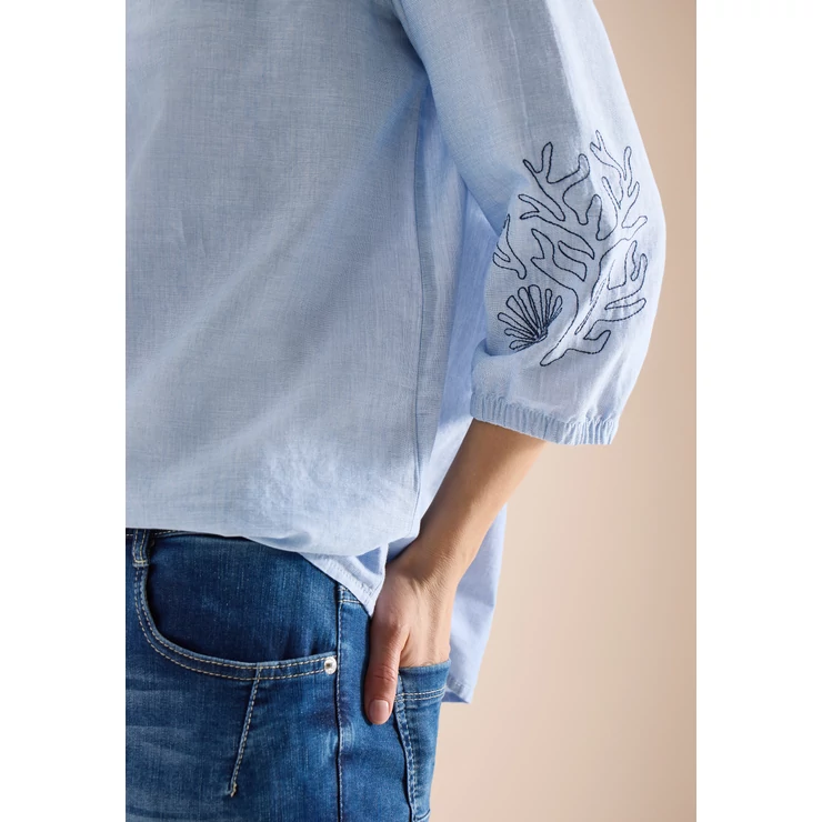 Blúz - Chambray Deco Blouse - 2604