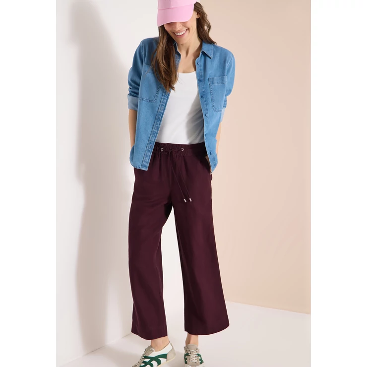 Nadrág - LINEN_Style Neele Solid LI_VIS - 2604