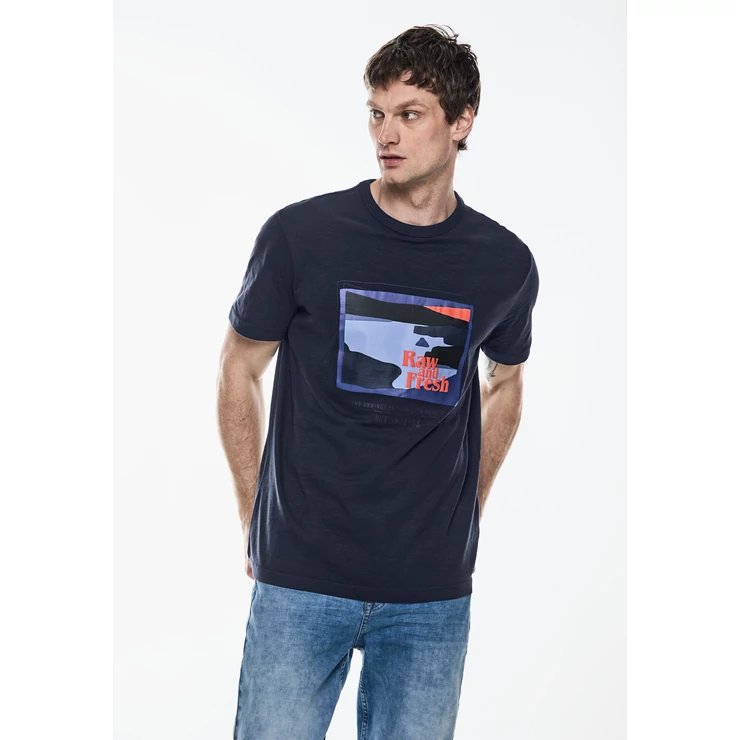 Póló - T-Shirt  with multicoloured pa - 2404
