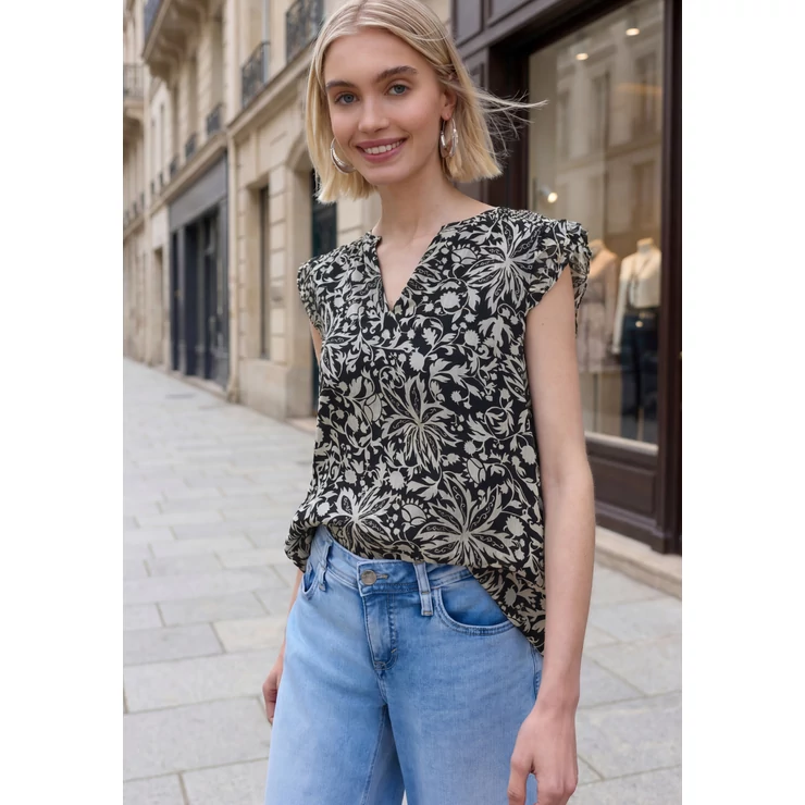 Blúz-Ing - LTD QR_ Studio Chiffon top w d - 26FS