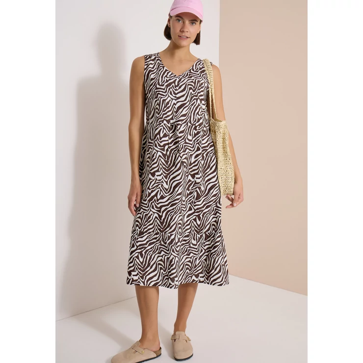 Ruha - EOS_small Zebra Print Midi Dre - 2606