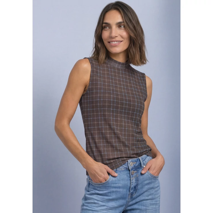 Ing - LTD QR printed turtle neck mes - 26HW