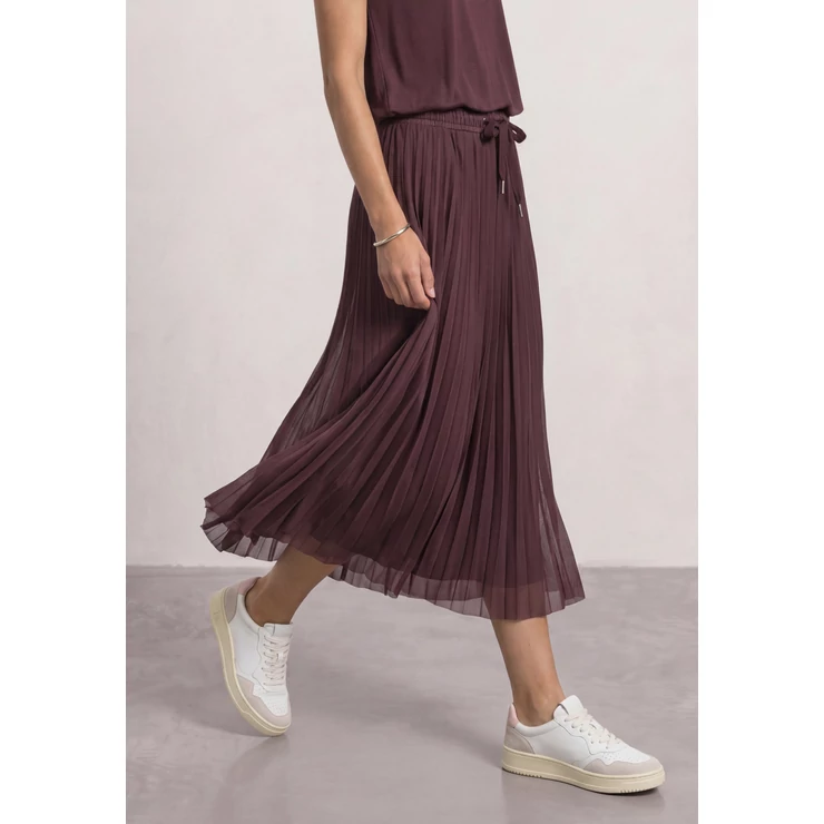 Szoknya - Mesh Plissée jog skirt_solid - 2608