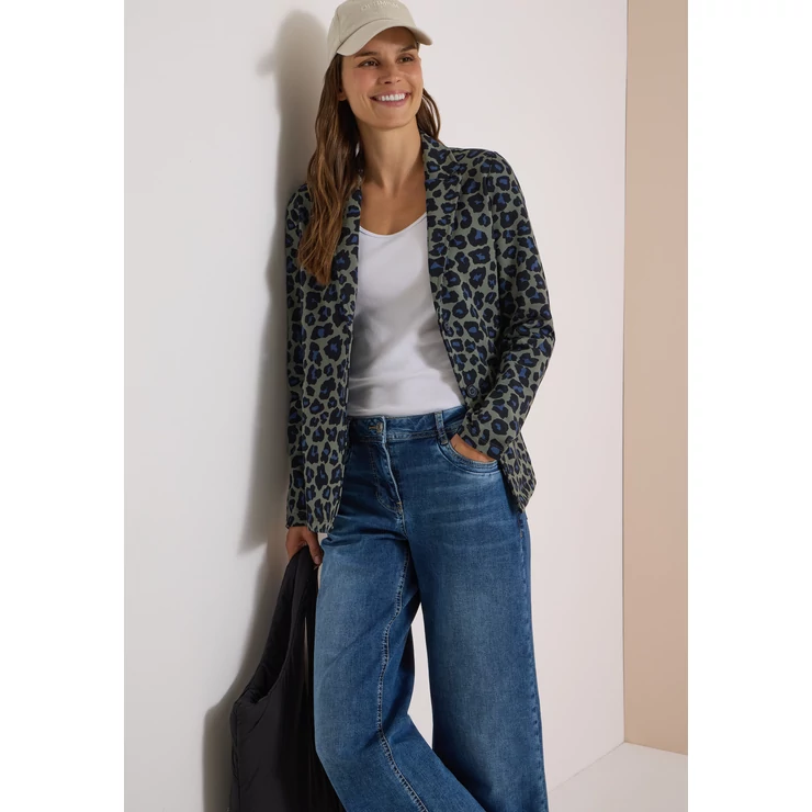 Blézer és dzseki indoor - AOP Oversized Blazer - 2608