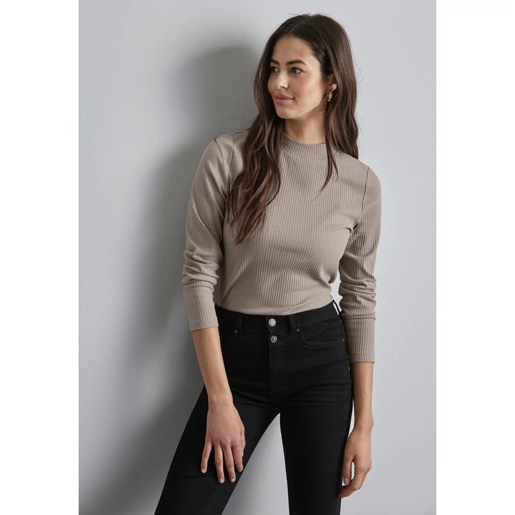 Ing - LTD QR turtle neck rib shirt 2411