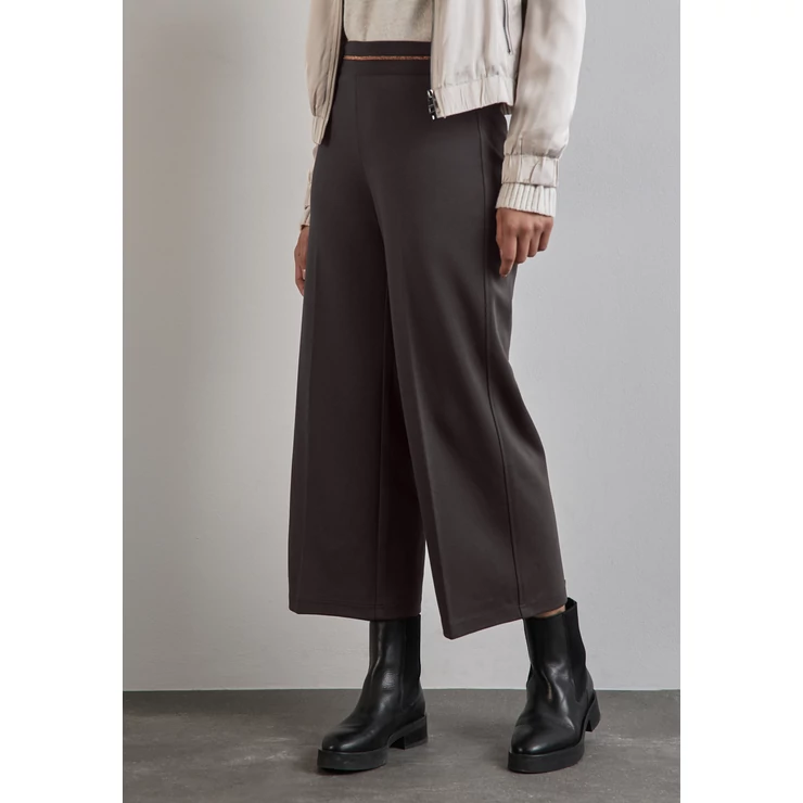 Nadrág - WIde leg Casual fit HW Solid 2411