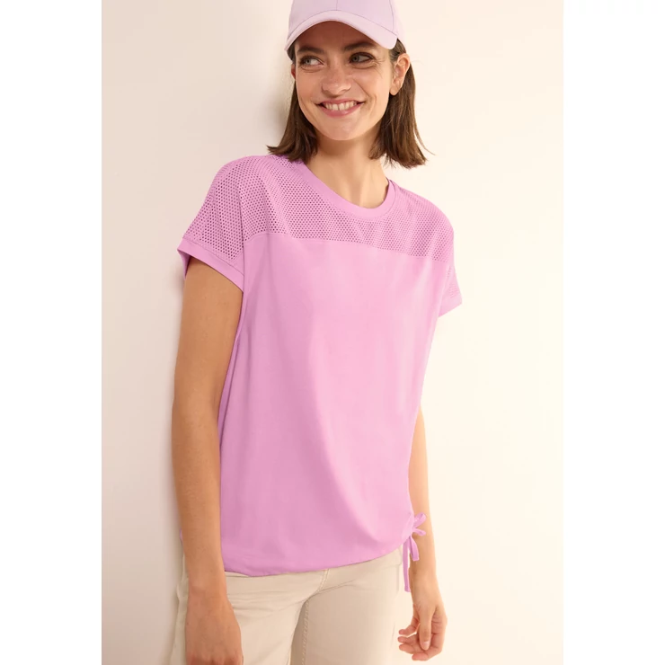 Ing - Solid Mesh Mix T-Shirt 2504
