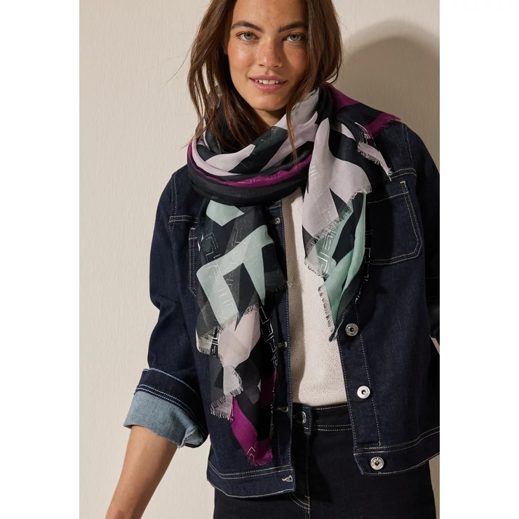Kieg.ruházat - Foil Print Scarf 2504