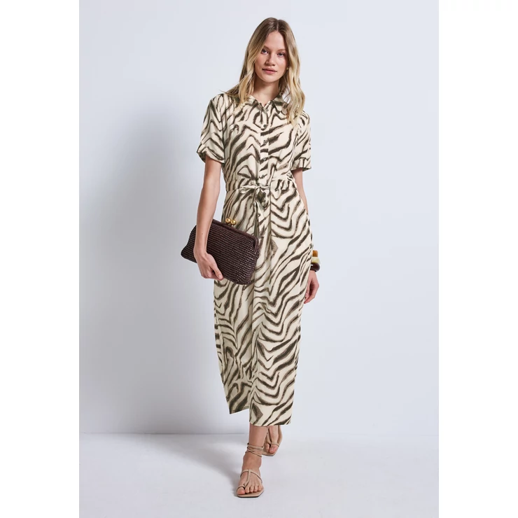 Ruha - Maxi Viscose Shirt Dress_AOP 2505