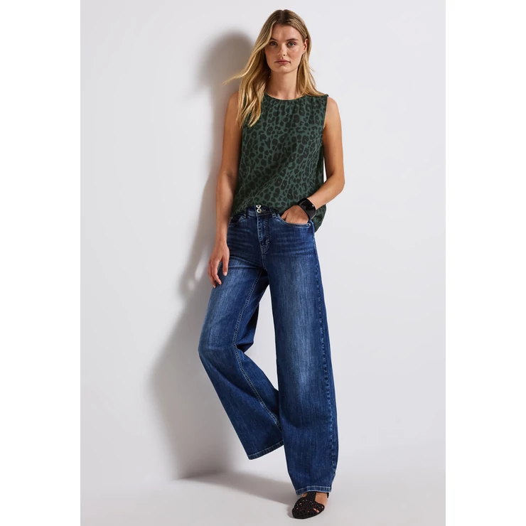 Blúz - EOS_Muslin Blouse Top_AOP 2505
