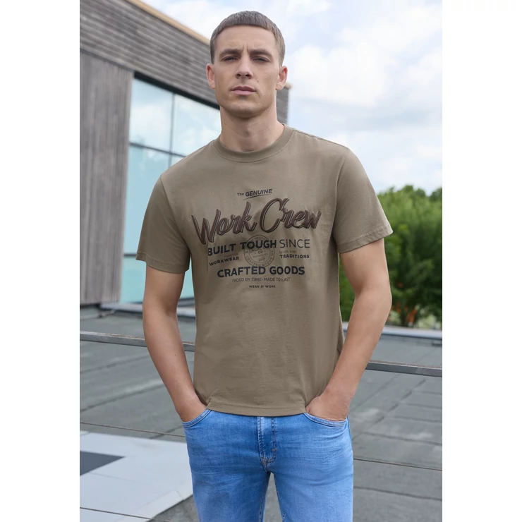 Póló - T-Shirt with frontprint Work C - 2608