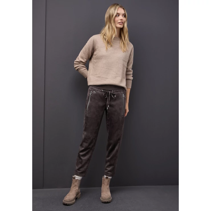 OTLT Nadrág - EOS_Style Bonny zip_velour 2510 WS02