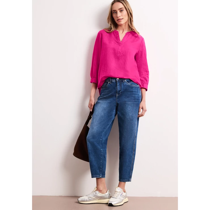 Blúz - SOL_Splitneck tunic blouse UNI - 2604