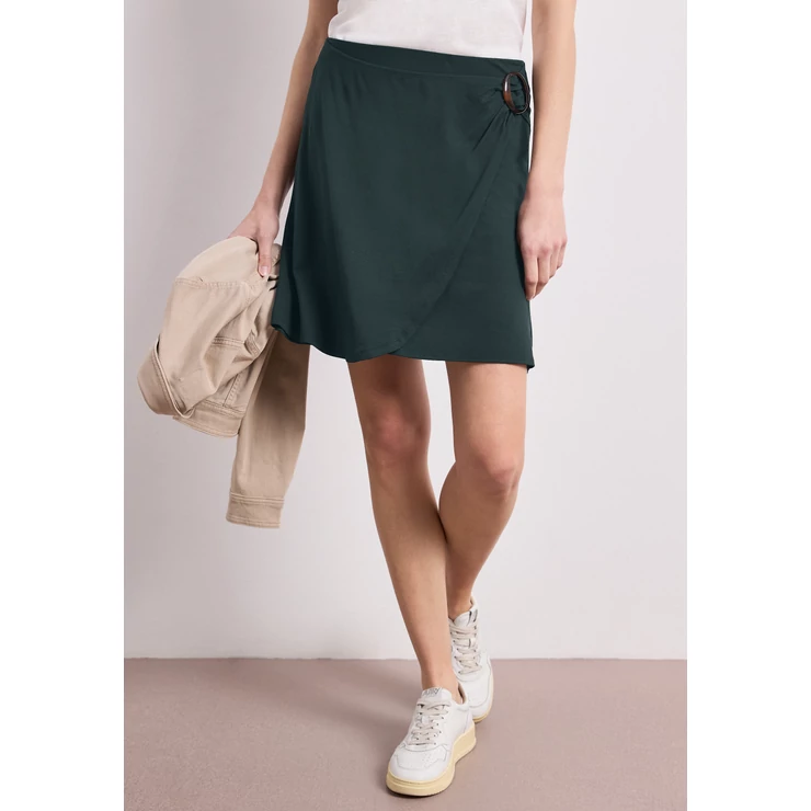 Szoknya - wrapped Jersey skirt_solid - 2605