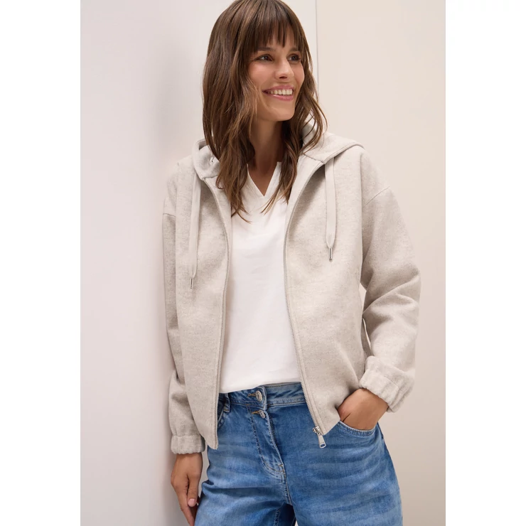 Blézer és dzseki indoor - Fake Wool Blouson w. Hoodie 2507