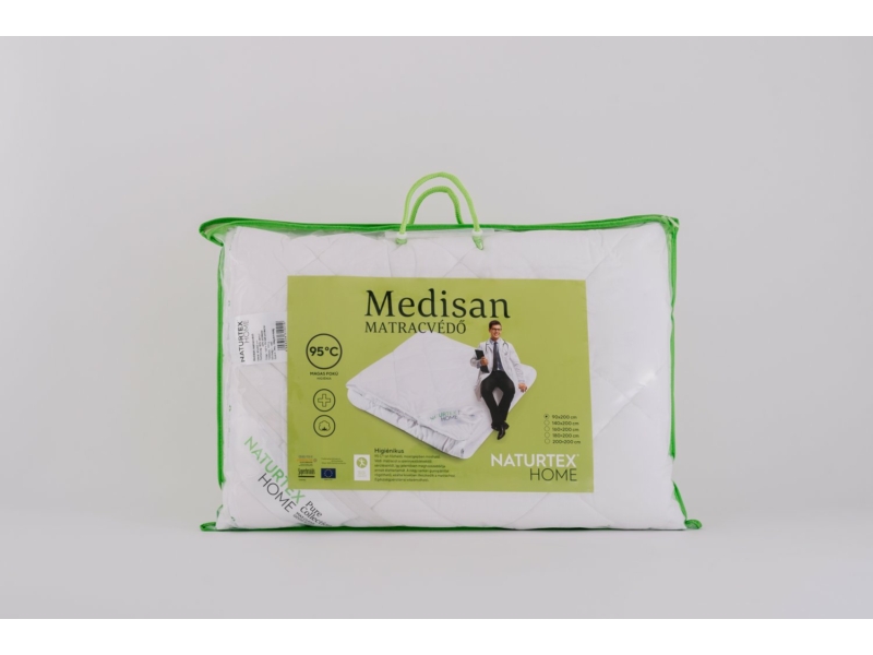 Naturtex Medisan® fehér matracvédő 160x200 cm