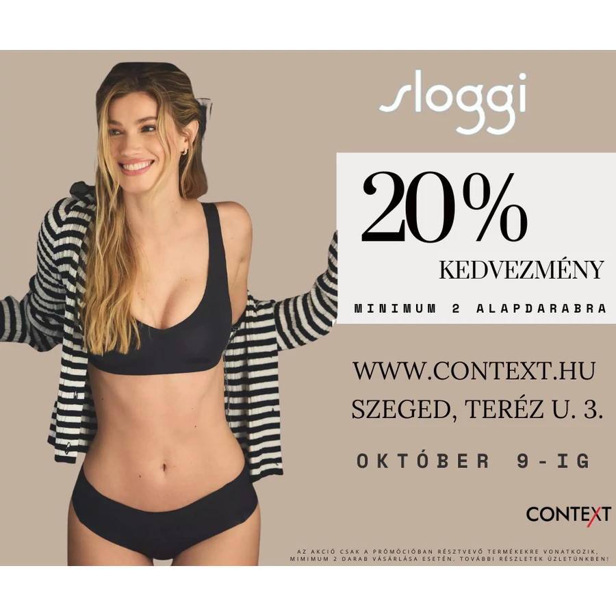 Sloggi Akció - zero limit