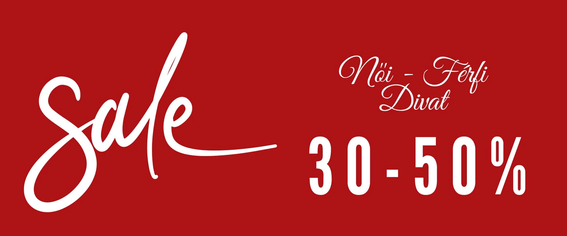 Nyári Akció -30% -50%